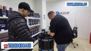 Kia оригинальное масло в сравнении с маслом Аккора.Тест в присутствии клиента #аккора #kia #Hyundai