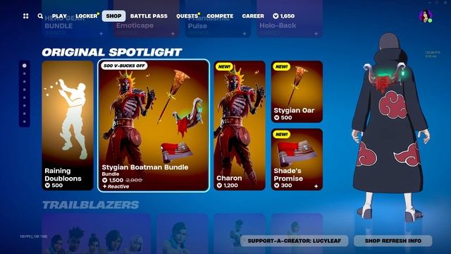 Fortnite Item Shop New Charon Skin [April 5, 2024] смотреть онлайн