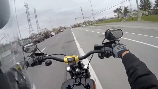 2022 Street Bob 114 & Go-Pro test. смотреть онлайн
