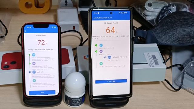 antutu score battle iPhone13mini vs Pixel6 смотреть онлайн