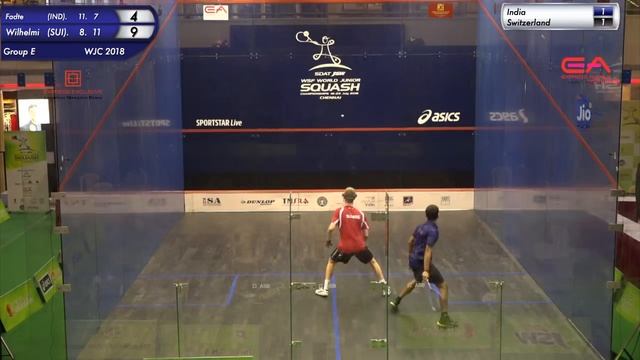 WJC 2018 I Yash Fadte (IND) v Yannick Wilhelmi (SUI) смотреть онлайн