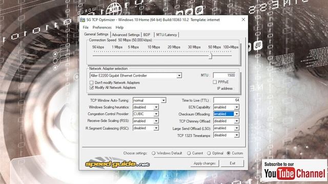 HIZLI İNTERNET İÇİN Ping (Lag) Düşürme, Detaylı TCP Optimizer Komutları - ASLA TOPLU AYAR YAPMAYIN смотреть онлайн