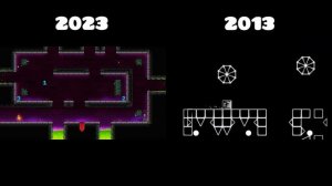 Разница версий 2013 и 2023 года Геометрии дэш