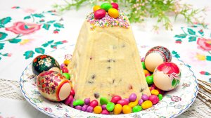 ЗАВАРНАЯ ТВОРОЖНАЯ ПАСХА на сливках (сметане)