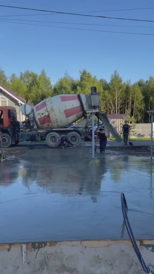Заливаем Бетон-Бетонивание въезда на участок