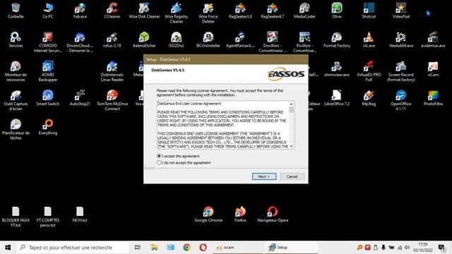 DiskGenius (pro 5.4.6 ) VS redimensionner partition Ext4 ( mode GANGE смотреть онлайн
