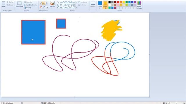 Curso de iniciación a Windows 7 - 10 - Paint смотреть онлайн