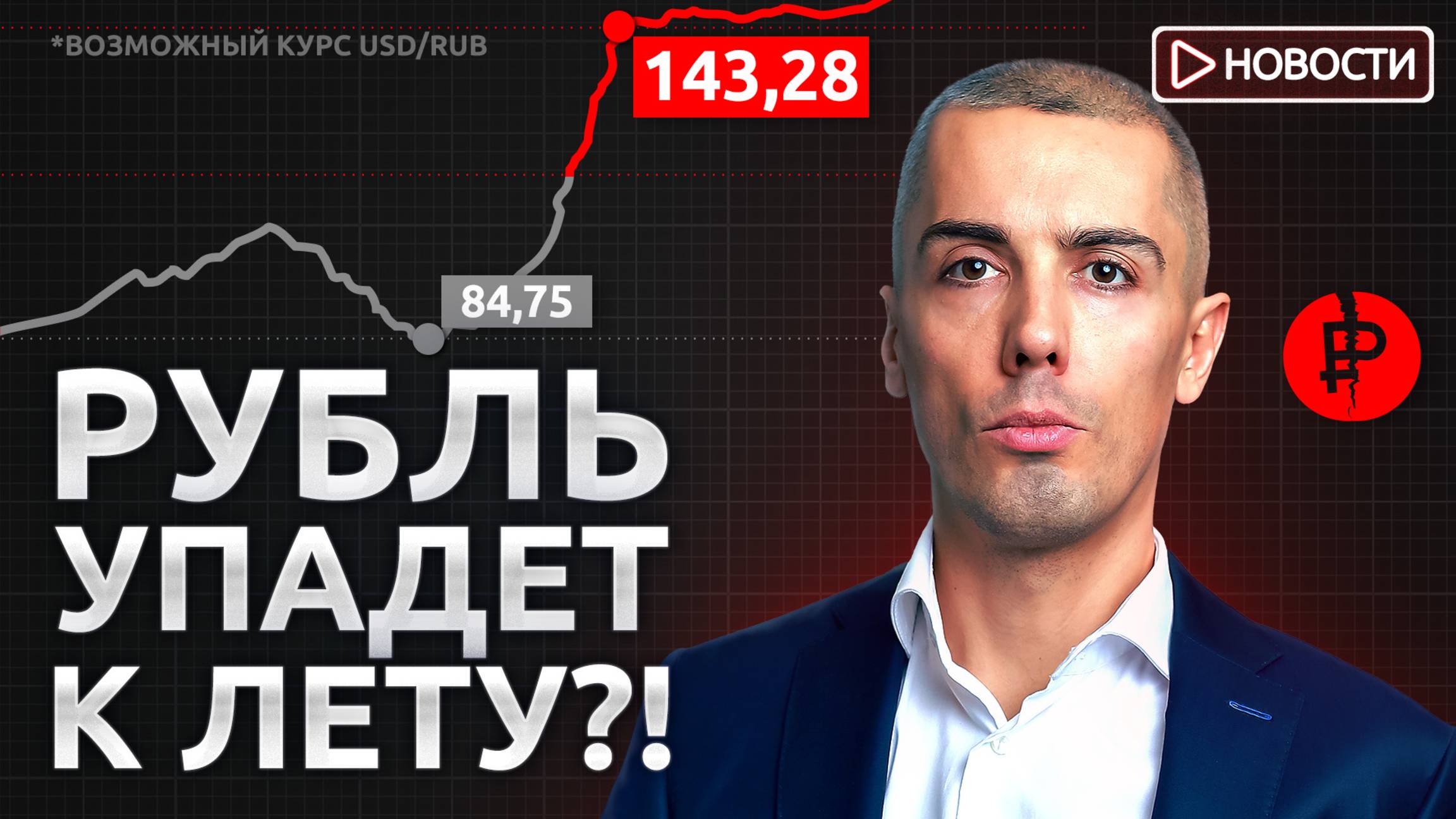 Сколько будет стоить доллар к лету? Новости с Николаем Мрочковским смотреть онлайн