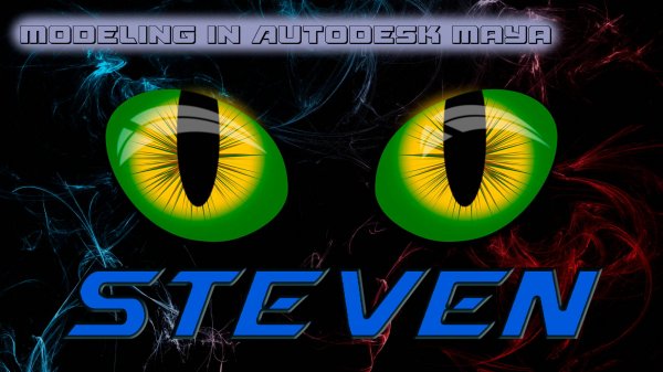 Autodesk Maya - Моделим персонажа Робот Steven для мультика