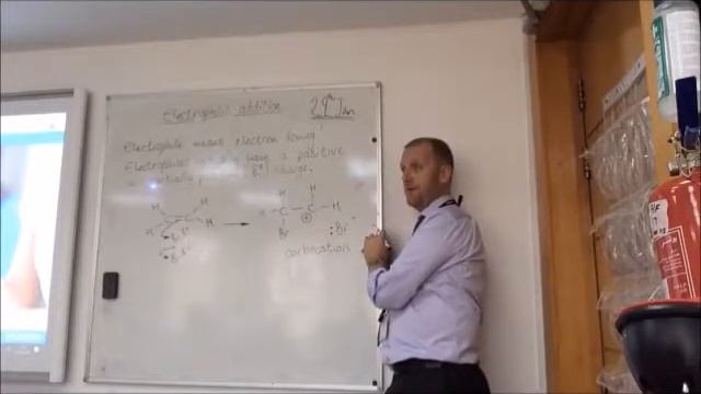 A-Level Organic Chemistry - Lesson 8 Electrophilic Addition смотреть онлайн