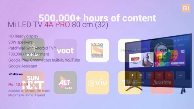 Xiaomi Mi LED TV 4A Pro 32 Launched - Price & Review in Hindi смотреть онлайн