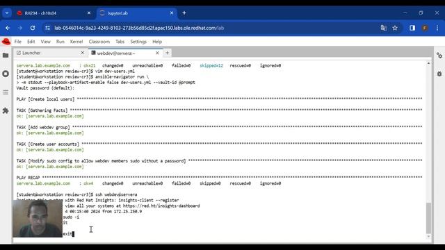 Lab: Managing Linux Hosts and Using System Roles смотреть онлайн