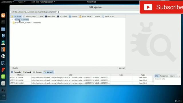 Website Hacking with JSQL tool | TechHelper | смотреть онлайн
