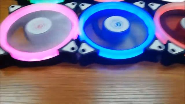 Aigo aurora fan LED 120mm Desktop PC Computer Cooling Cooler Silent Case Fan смотреть онлайн
