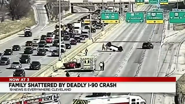 Video shows Bentley race before crashing into Jeep that fatally ejected woman on I-90 in Clevelan.. смотреть онлайн