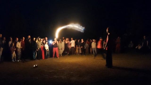 Файер шоу на фестивале Перволетье - 2024 смотреть онлайн