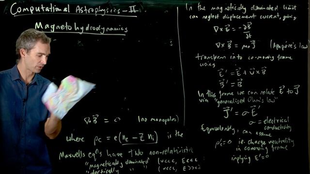 Computational astrophysics - L10 - Intro to magnetohydrodynamics (MHD) смотреть онлайн