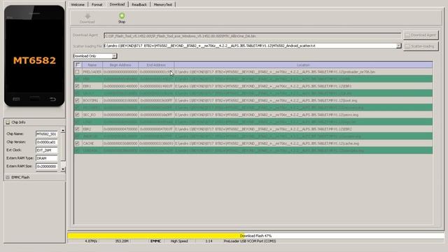 Cara Flash Beyond B717 BTAB2+ Flash Tool смотреть онлайн