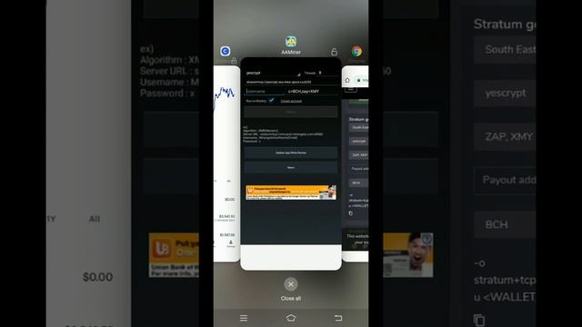 How To Configure AA Miner, Android Miner