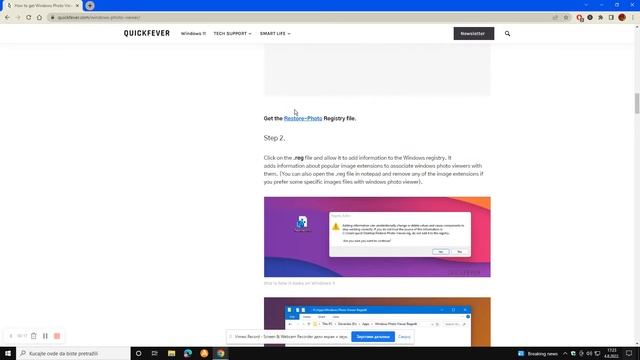 How to get the old Windows Photo Viewer смотреть онлайн