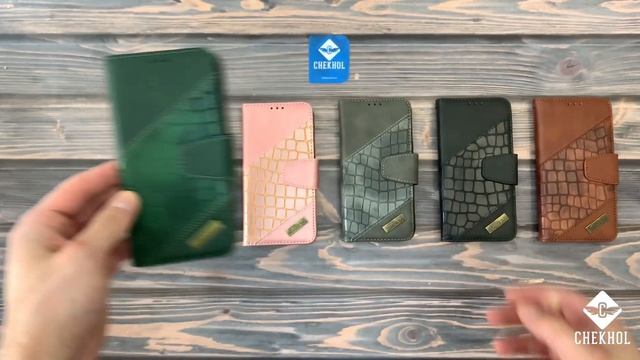 Огляд чохла-книги Business Stitching-Color для iPhone 13 Pro смотреть онлайн