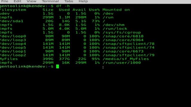 How to use df command in Linux смотреть онлайн