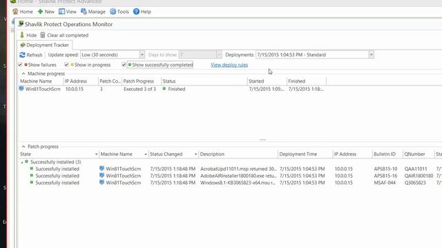 Protect 9.2: How to Track Deployment Status смотреть онлайн