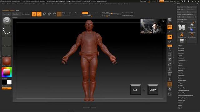 TUTORIAL BÁSICO DE ZBRUSH EN ESPAÑOL PARTE 03 INTERFACE смотреть онлайн