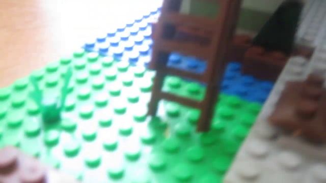 Обзор моей lego самоделки-замок смотреть онлайн