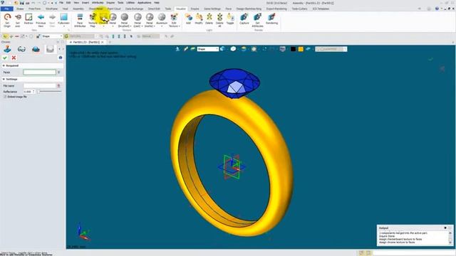 Jewelry Cad Dream How to add metal and stones смотреть онлайн