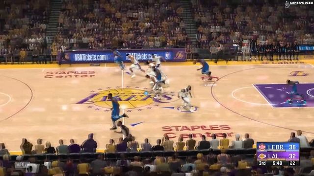 NBA 2K21 | PC | Multi-Player | Tamil Game-Play | LEBR Vs LAL | смотреть онлайн