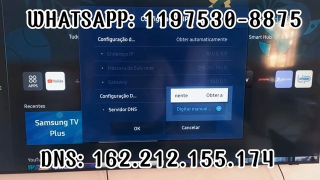 COMO MUDAR O DNS TV SAMSUNG 2023 смотреть онлайн