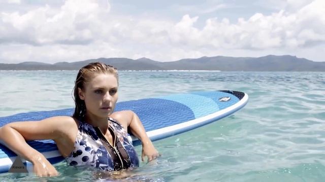 Beach Babes & Beats: Bikini Modeling with Keha's Hot Remix || Bikinis Modeling-Alexara смотреть онлайн