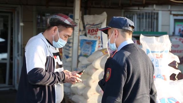 Рейд по соблюдению санитарных норм в ТД, для ТВ смотреть онлайн