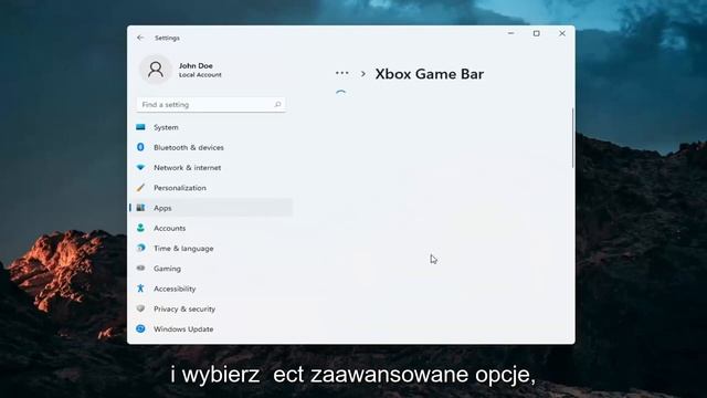 DVR Game Bar z gry nie działa w systemie Windows 11 смотреть онлайн