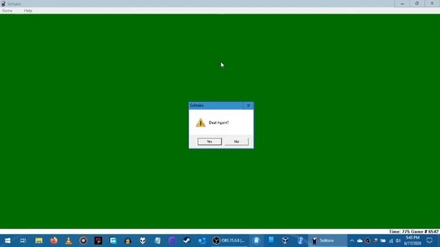 Microsoft Solitaire Fast Ending смотреть онлайн