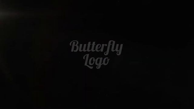 Glow Butterfly Logo Reveal ★ DaVinci Resolve Templates ★ смотреть онлайн