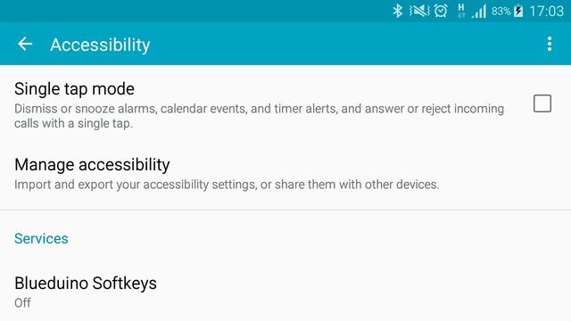 Android Lollipop Blueduino 3 Accessibility Service смотреть онлайн