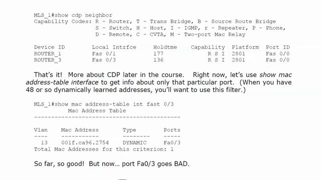 003 Fund 3 MAC Address Table Aging смотреть онлайн