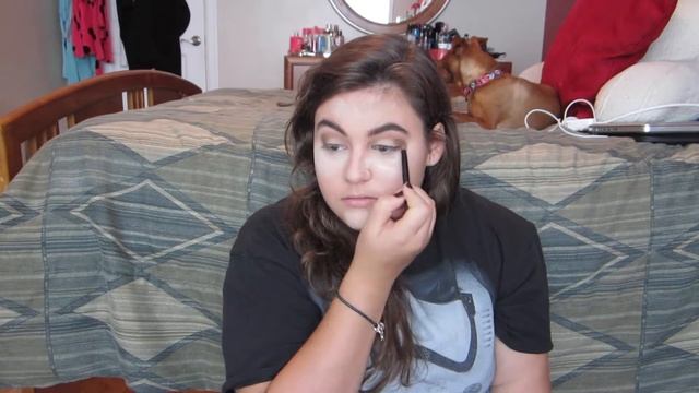 No Mirror Makeup Challenge! | Dana Trent смотреть онлайн