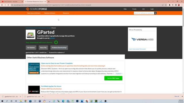 HOW TO EXPAND A WINDOWS VOLUME WITH A PARTITION IN THE MIDDLE | GPARTED LIVE |Windows 11, 10, 8, 7 смотреть онлайн