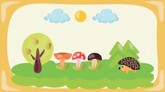 Цифры для малышей. Учим цифры в стихах, от 0 до 9. Красивая обучающая анимация для детей