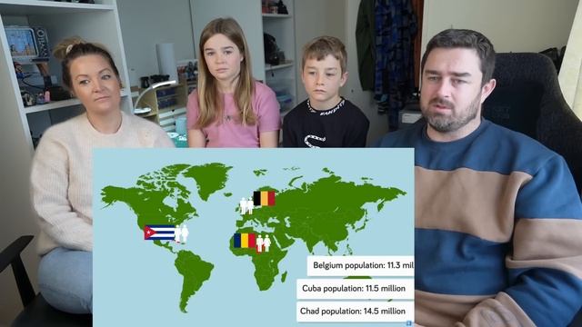 New Zealand Family Reacts to How BIG is the USA Actually? смотреть онлайн