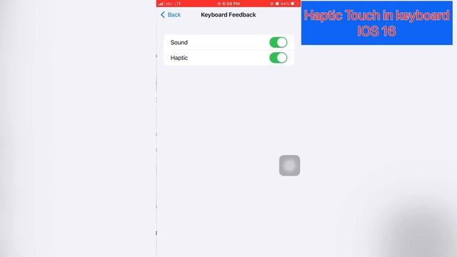 Haptic Touch in keyboard IOS 16 /sha media/ смотреть онлайн