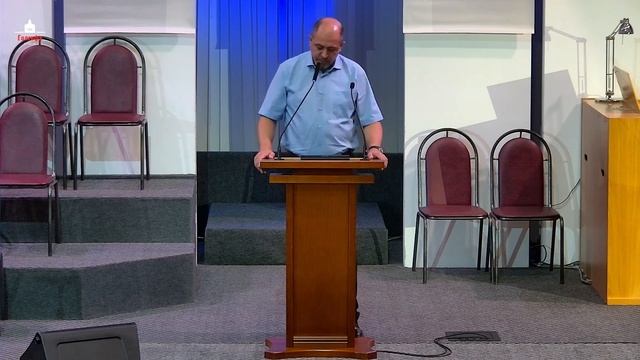 Вечернее Богослужение. Иван Мазур "Спасение – дар Божий по благодати через веру" смотреть онлайн