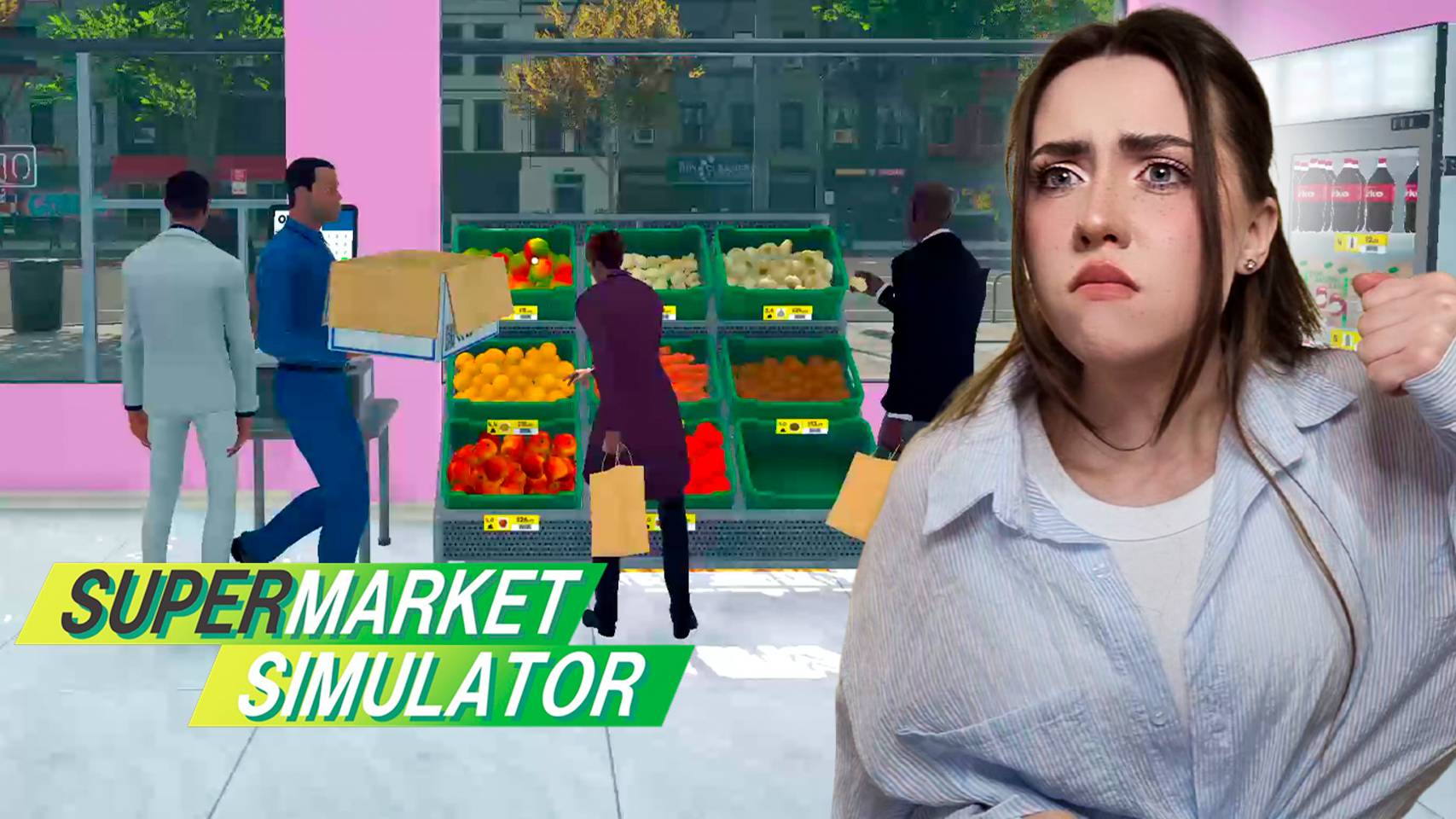 ОТБИВАЮСЬ от КРЕДИТОВ! ➤ СИМУЛЯТОР СУПЕРМАРКЕТА #10 смотреть онлайн