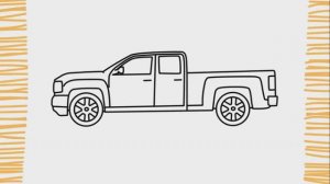 Как нарисовать ГРУЗОВИК шаг за шагом