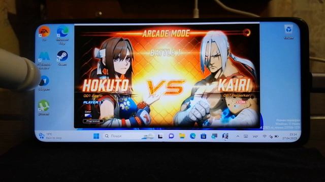Fighting EX Layer (2019) on Windows 11 arm on (Poco X3 Pro) смотреть онлайн
