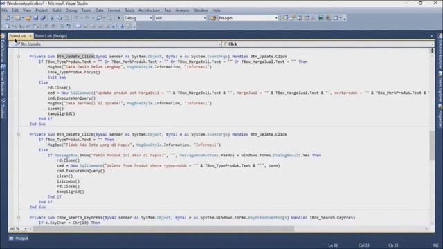 Tutorial Membuat software penjualan [Visual Studio 2010] смотреть онлайн