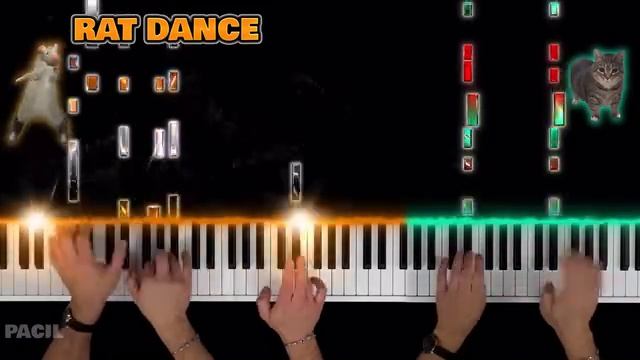 piano - Rat Dance Vs Spinning Cat смотреть онлайн
